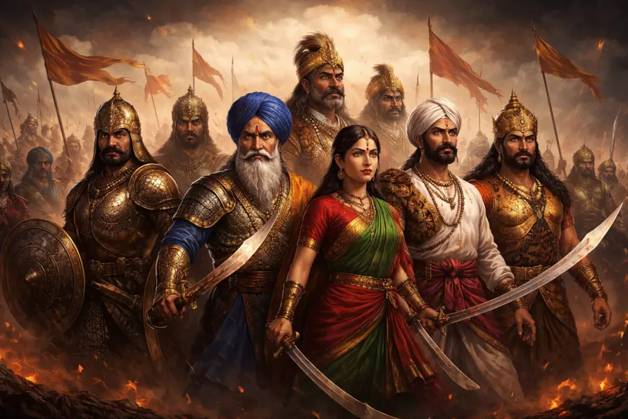 भारत के वीर जो इतिहास में दब गए |