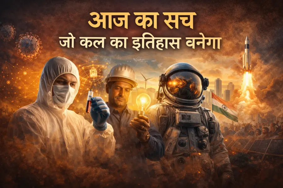 आज का सच जो कल का इतिहास बनेगा 